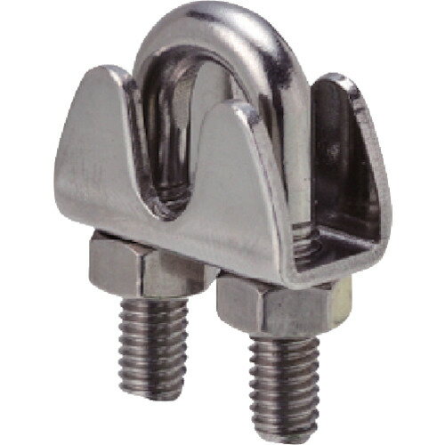 【ポイント10倍】水本 ステンレス プレスワイヤークリップ 適合ロープ径5 ねじ径M-5 PWC-5 【DIY 工具 TRUSCO トラスコ 】【おしゃれ おすすめ】[CB99]