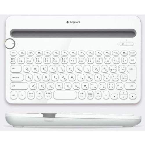 【ポイント10倍】ロジクール Bluetooth マルチデバイス キーボード k480 ホワイト K480WH 【DIY 工具 T..