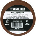 【ポイント10倍】ストロングホールド StrongHoldビニールテープ 一般用途用 茶 幅19.1mm 長さ20m ST17-075-66BR ST17-07...
