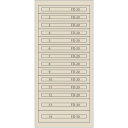 【ポイント10倍】ムラテックKDS(株) Vidmar ファインキャビネットFC-300V-IV(塗装色:アイボリー) FC-300V-IV 【DIY 工具 T...