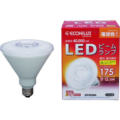 【ポイント10倍】アイリスオーヤマ(株) IRIS LED電球 ビームランプ 150形相当 電球色 LDR12L-W-V4 【DIY 工具 TRUSCO トラスコ 】【おしゃれ おすすめ】[CB99]