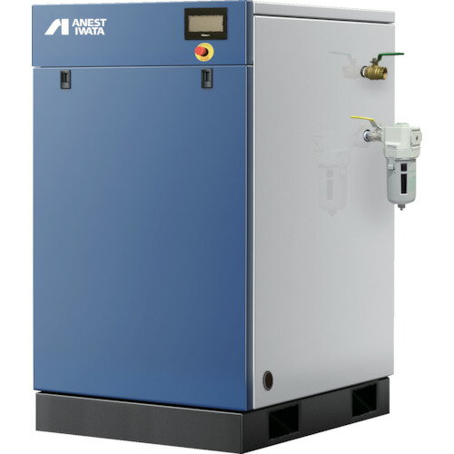 【ポイント10倍】アネスト岩田 オイルフリースクロールコンプレッサ EGシリーズ (オイルフリー) ドライ..