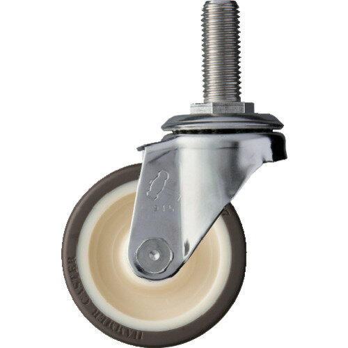 【ポイント10倍】ハンマー SAシリーズオールステンレス 旋回式ウレタン車輪(ローラーベアリング)75mm 3..