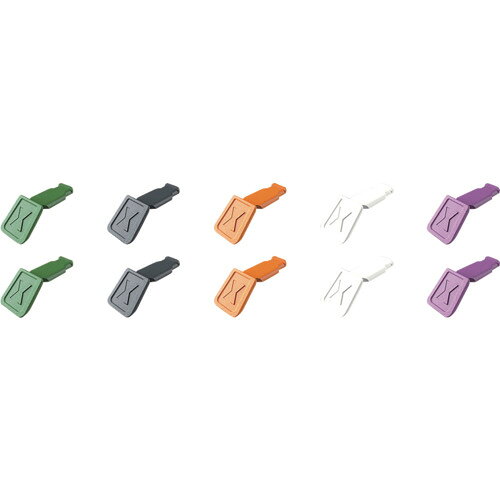 【ポイント10倍】KNIPEX カラーコードクリップ カラーミックスV02(5色X各2ピース) 0061-10CV02 【DIY 工具 TRUSCO トラスコ 】【おしゃれ おすすめ】[CB99] kaientai-10762341 買援隊 パッケージ画像