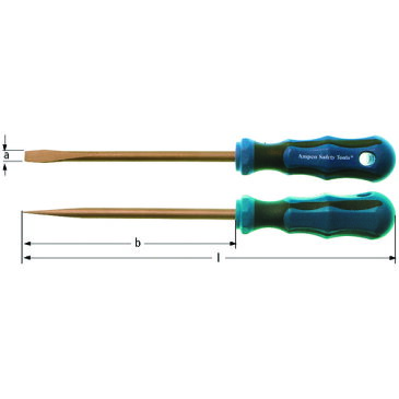 【ポイント10倍】スナップオン・ツールズ(株) Ampcoスイス 防爆スクリュードライバーマイナス 6x150mm GF0615B 【DIY 工具 TRUSCO トラスコ 】【おしゃれ おすすめ】[CB99]