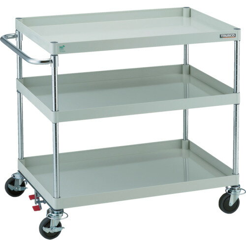 【ポイント10倍】トラスコ中山(株) TRUSCO ツールワゴン フェニックスワゴン 省音 900X600 4輪S付 ヤン..