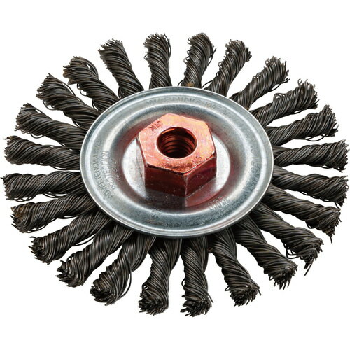 【ポイント10倍】(株)バーテック BURRTEC ノット型(ヒネリ)Nホイルブラシ VCT-4 3074100 【DIY 工具 TRUSCO トラスコ 】【おしゃれ おすすめ】[CB99]