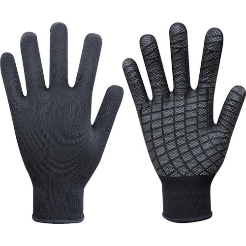 【ポイント10倍】福徳 吸ちゃん 黒 M 777-M-BLK 【DIY 工具 TRUSCO トラスコ 日本製 作業用手袋 フィット グリップ 滑り止め 指先強化...
