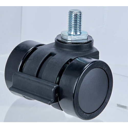 【ポイント10倍】トラスコ中山(株) TRUSCO ねじ込み式重荷重用低床型 双輪キャスターダブルベアリング ..