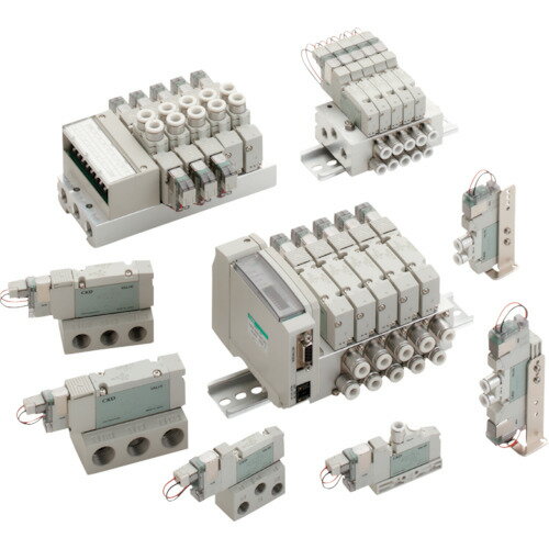 【ポイント10倍】CKD パイロット式5ポート弁 ダイレクト配管 4GA219R-C4-3 【DIY 工具 TRUSCO トラスコ..