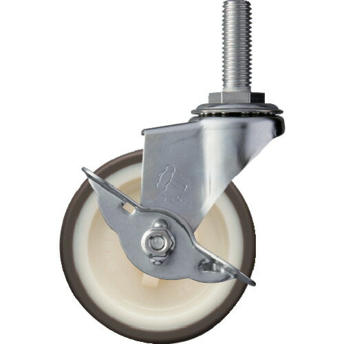 【ポイント10倍】ハンマー EAシリーズオールステンレス 旋回式ウレタン車輪75mm(ナイロンホイール)スト..