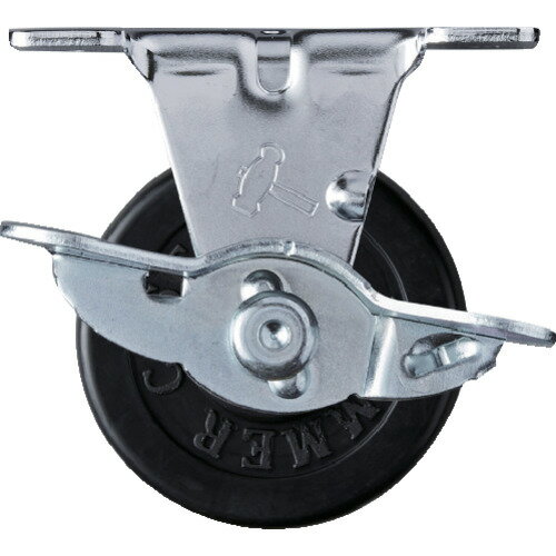 【ポイント10倍】ハンマー Eシリーズ固定式ゴム車輪 50mm ストッパー付 415ER-R50 【DIY 工具 TRUSCO トラスコ 】【おしゃれ おすすめ】[CB99]