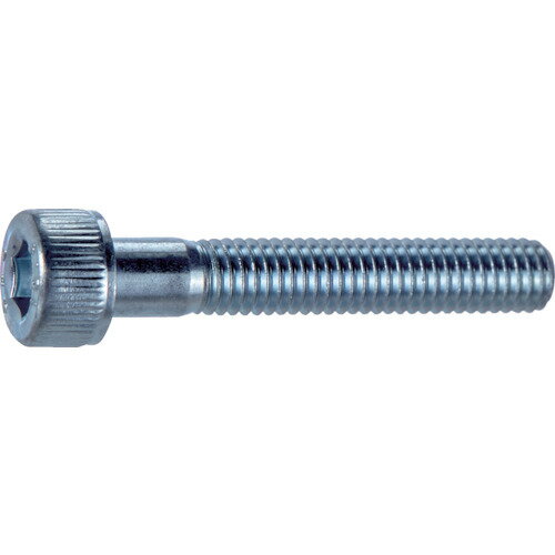 【ポイント10倍】トラスコ中山(株) TRUSCO 六角穴付ボルト 三価白 半ネジ M4×40 80本入 ヘキサゴンパッ..