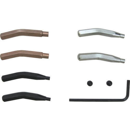 【ポイント10倍】A＆E社 LANGTOOLS 87用 先端部替爪 3組入り 20°曲爪 8720 【DIY 工具 TRUSCO トラスコ..