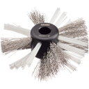 【ポイント10倍】Ridge Tool Company RIDGID ナイロンスチールブラシ K-9-306 76mm 68988 【DIY 工具 TRUSCO...