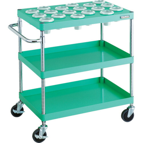 【ポイント10倍】トラスコ中山(株) TRUSCO ツールワゴン フェニックスワゴン 省音 750X500XH880 NT-50 ..