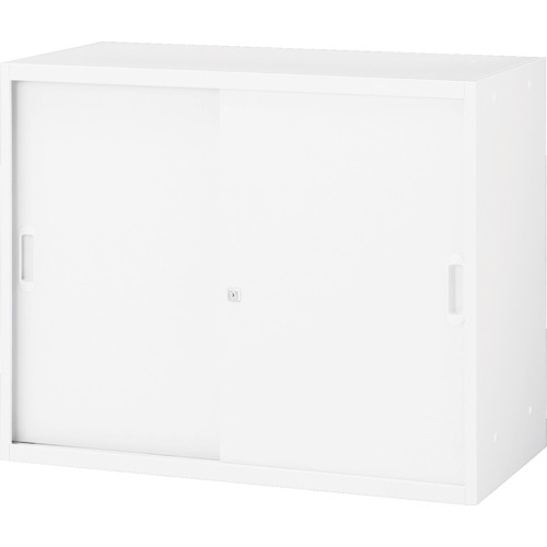 【ポイント10倍】トラスコ中山(株) TRUSCO ユニット型壁面書庫 D400 スチール引違い H720 W色 UFSRW-7 ..