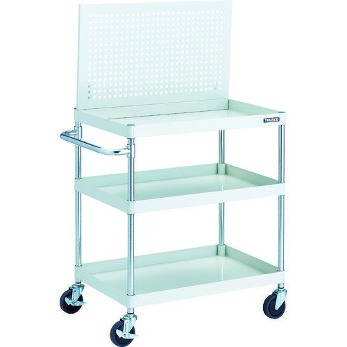 【ポイント10倍】トラスコ中山(株) TRUSCO ツールワゴン フェニックスワゴン 省音 750X500XH880 3段 上..