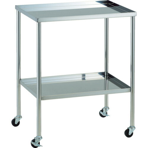 【ポイント10倍】トラスコ中山(株) TRUSCO ステンレスワゴン SUS304ワゴン 上下皿 600X450 SCW-2B 【DIY 工具 TRUSCO トラスコ 】【おしゃれ おすすめ】[CB99]