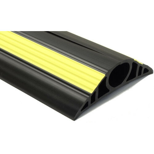 【ポイント10倍】大研 ケーブルプロテクタ2 50x1M ブラック(黄色ライン入り) CP2-50X1MBK 【DIY 工具 T..