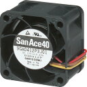 【ポイント10倍】山洋電気(株) SanAce 低消費電力ファン(40×28mm DC24V PWM・パルスセンサ付き) 9GA0424P3H001 【DIY 工具 TRUSCO トラスコ 】【おしゃれ おすすめ】[CB99]