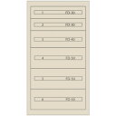 【ポイント10倍】ムラテックKDS(株) Vidmar ファインキャビネットFC-250E-IV(塗装色:アイボリー) FC-250E-IV 【DIY 工具 T...