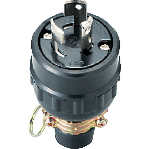 【ポイント10倍】トラスコ中山(株) TRUSCO 引掛ゴムプラグ3P防水兼用 TMH2583 【DIY 工具 TRUSCO トラ..