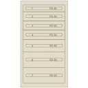 【ポイント10倍】ムラテックKDS(株) Vidmar ファインキャビネットFC-250G-IV(塗装色:アイボリー) FC-250G-IV 【DIY 工具 T...