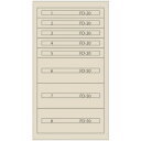 【ポイント10倍】ムラテックKDS(株) Vidmar ファインキャビネットFC-250L-IV(塗装色:アイボリー) FC-250L-IV 【DIY 工具 T...