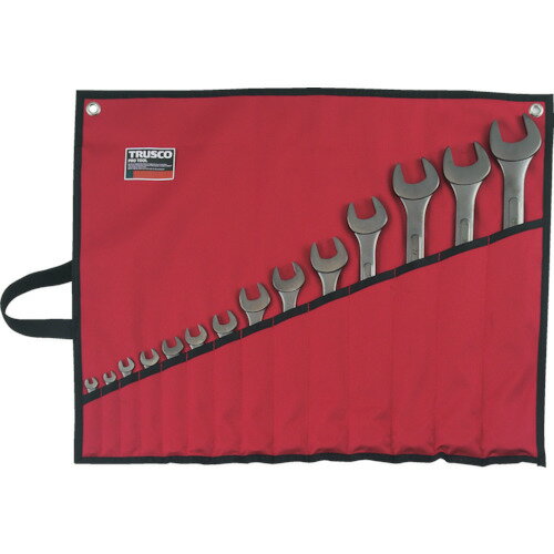 【ポイント10倍】トラスコ中山(株) TRUSCO スタンダードコンビネーションスパナセット 14丁組セット TCS-14S 【DIY 工具 TRUSCO トラスコ 】【おしゃれ おすすめ】[CB99]