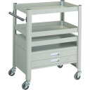 【ポイント10倍】トラスコ中山(株) TRUSCO コンビネーションワゴン 643X427XH880 スライド棚付 TCW-81C3 【DIY 工具 TRUSC...