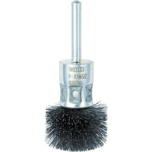 【ポイント10倍】トラスコ中山(株) TRUSCO 傘型ワイヤーブラシ 角型 Φ35 35WKK-6 【DIY 工具 TRUSCO トラスコ 】【おしゃれ おすすめ】[CB99]