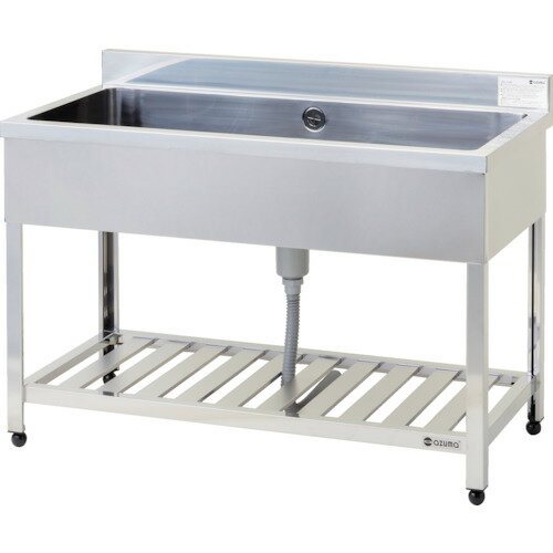 《法人限定》【ポイント10倍】(株)東製作所 アズマ 一槽シンク(ホース付) 1200×600×800 HP1-1200 【DIY 工具 TRUSCO トラスコ 】【おしゃれ おすすめ】[CB99]