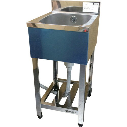 《法人限定》【ポイント10倍】(株)東製作所 アズマ 一槽シンク(ホース付) 400×450×800 KP1-400 【DIY 工具 TRUSCO トラスコ 】【おしゃれ おすすめ】[CB99] kaientai-10265757 買援隊 パッケージ画像
