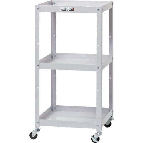 【ポイント10倍】山金工業(株) ヤマテック コンビニワゴン オープン3段タイプ(高さ810)W400×D400 WCL-3..