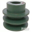 泉鐵工所 Vプーリー 2.5×B2×19φ (キー6) 【4562499773569 Vプーリー 2.5×B2×19φ 選定 企画 寸法 メーカー Vベルト用 ...