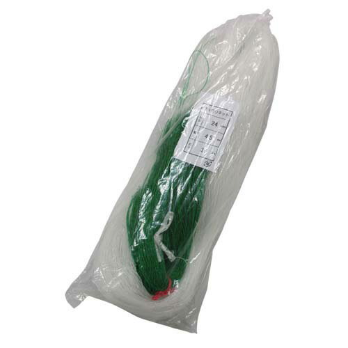 東京戸張 キュウリネット 24cm角 4.5m×36m [白緑/6×9] WB4536 510863 [カラー:白/緑] 【菜園 園芸 家庭菜園 ガーデニング 用品 ネット 網 胡瓜 蔓性 網 朝顔 豌豆 糸瓜 園芸用品 栽培 支柱ネット】【おしゃれ おすすめ】[CB99]