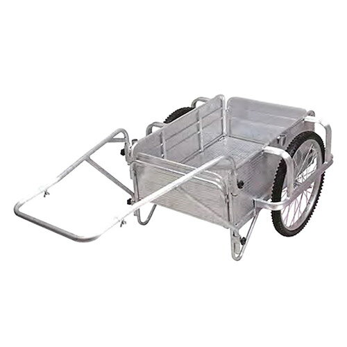 昭和ブリッジ オールアルミ製 折りたたみ式リヤカー SMC-1DX 【リヤカー ノーパンク 折りたたみ式 リアカー 牽引 昭和ブリッジ 販売 SMC-1DX オールアルミ 荷物 運搬 折り畳み式 マルチリヤカー マルチキャリー 折畳み】【おしゃれ おすすめ】[CB99]