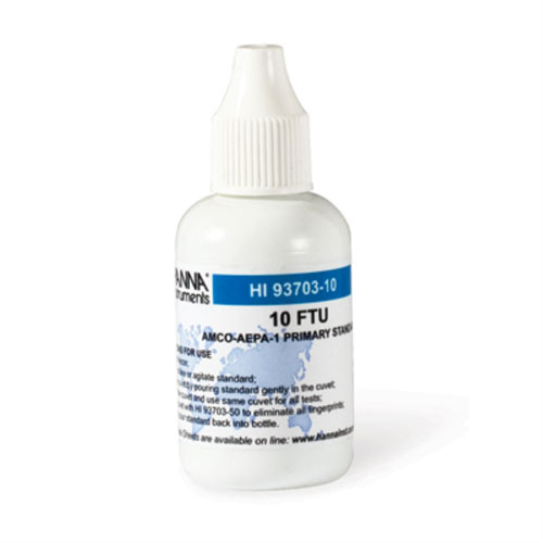 ハンナ 濁度標準液 10FTU（30ml） HI93703-10 10FTU 30ml【ハンナ HANNA 計測機器 測定器 電極 用 用品】【おしゃれ おすすめ】 CB99