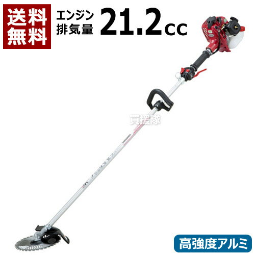 新ダイワ 肩掛け式 エンジン 刈払機 SSRシリーズ SSR2201-PT 排気量21.2mL チップソー230mm36P ループハンドル ツインスロットル