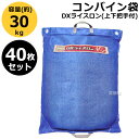 ★ポイント最大5倍&最大1000円OFFクーポン★5月1日限定★【40枚セット】田中産業 コンバイン袋 DXライスロン(上下把手付) 【米籾 もみ 麦 大豆 豆...