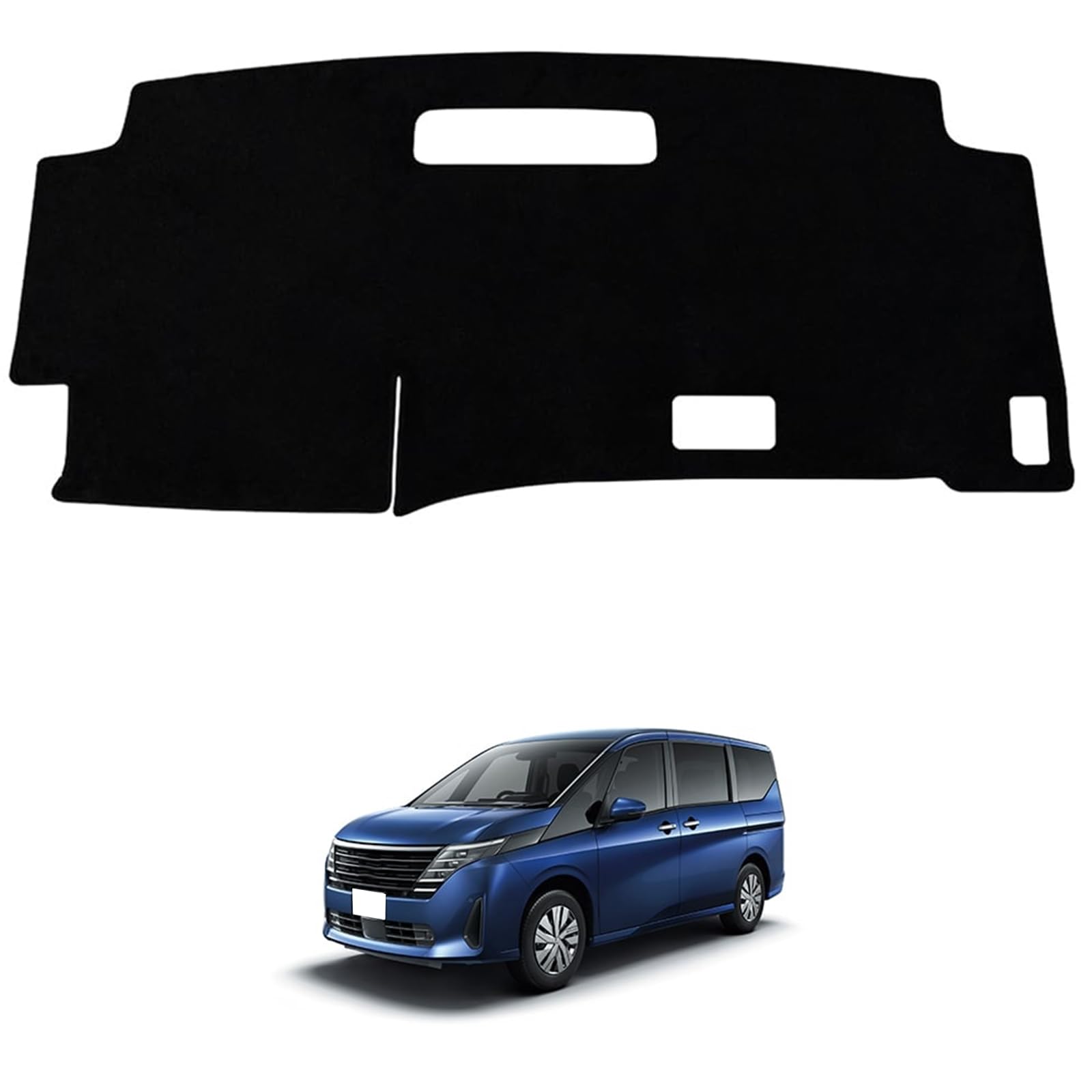 日産 セレナ C28 2022年12月~現行 ダッシュボードマット ダッシュボードカバー 日焼け防止 専用設計 劣化防止 保護マット 簡単取付 カー用品 [並行輸入品]