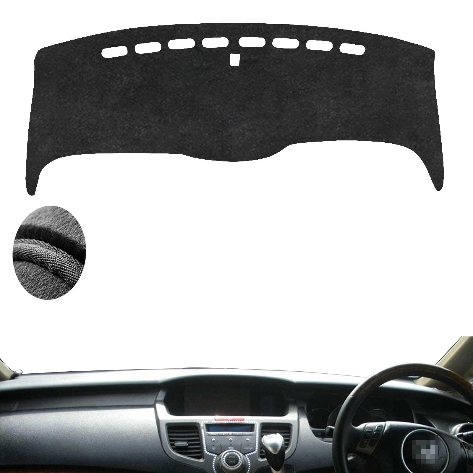 2025新型インパネマット 専用ホンダオデッセイOdyssey 2003~2008に対応 ダッシュボードマット に適合ホンダオデッセイOdyssey日焼け防止 滑り止め ダッシュボー