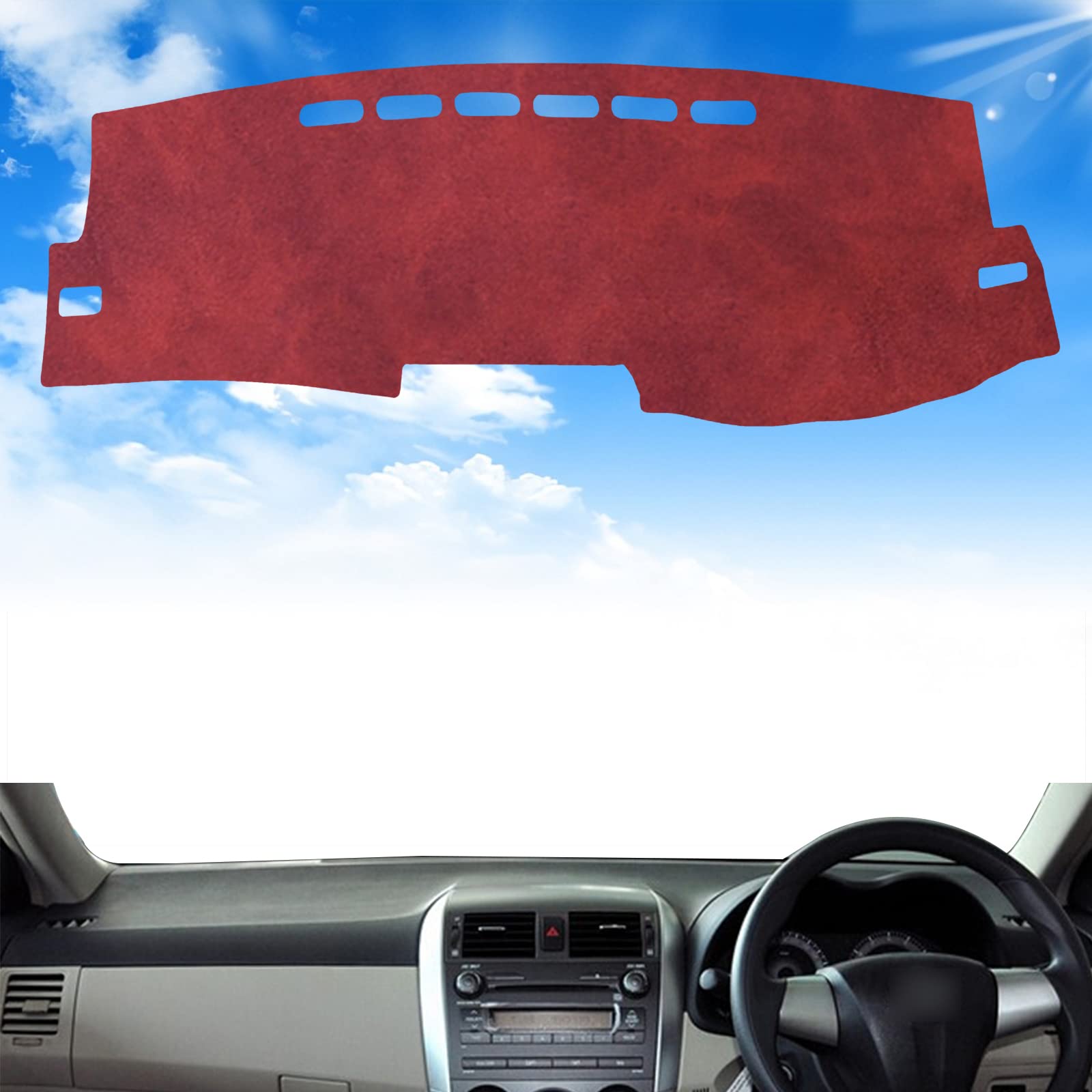 トヨタ カローラフィールダー(Corolla Fielder) 140系(2006年12月~2012年6月) 保護マット インテリア ..