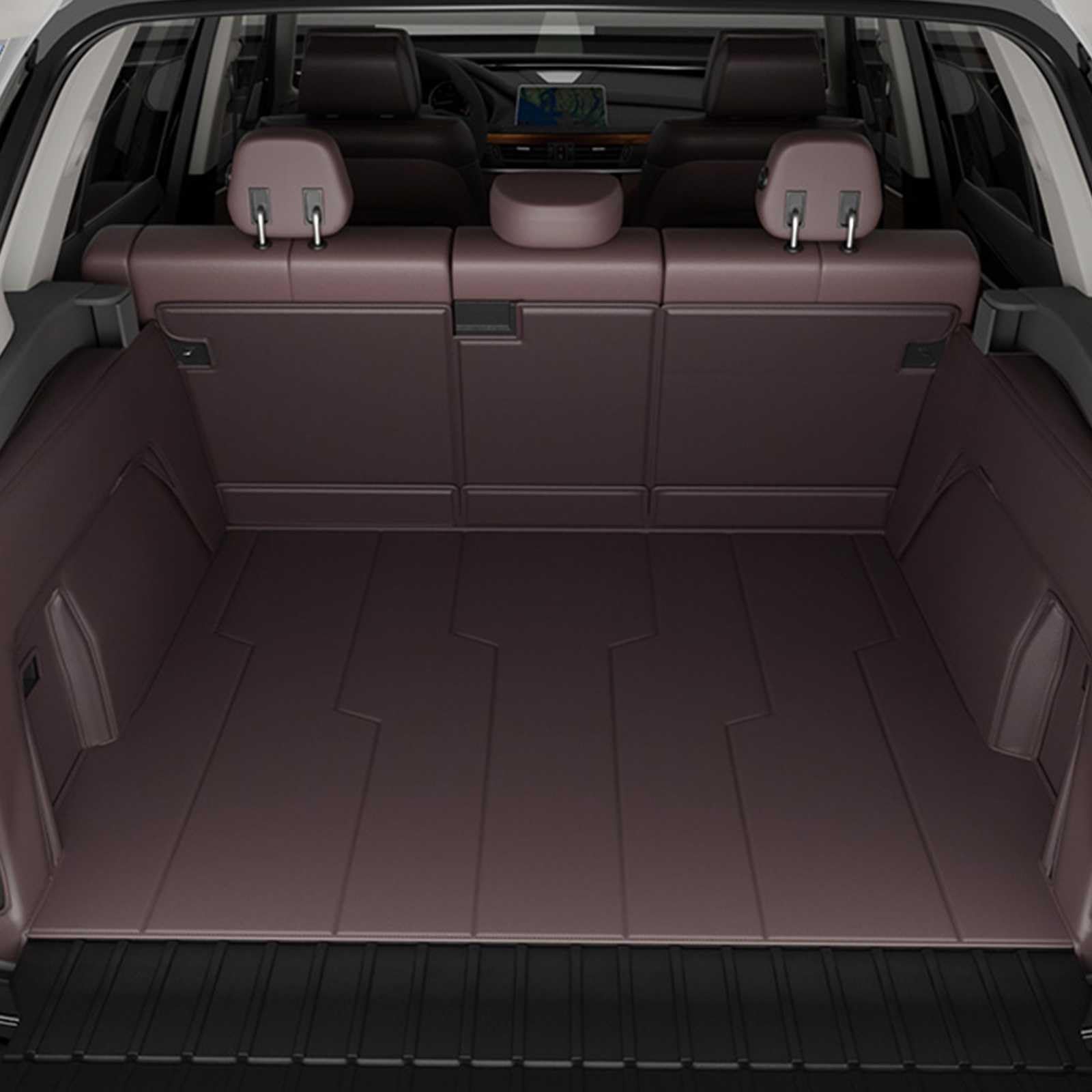 【2025 新型 レザー素材】 マセラティ グラントゥーリズモ 2007-2019 ラゲッジマット 3D カーゴマット ..