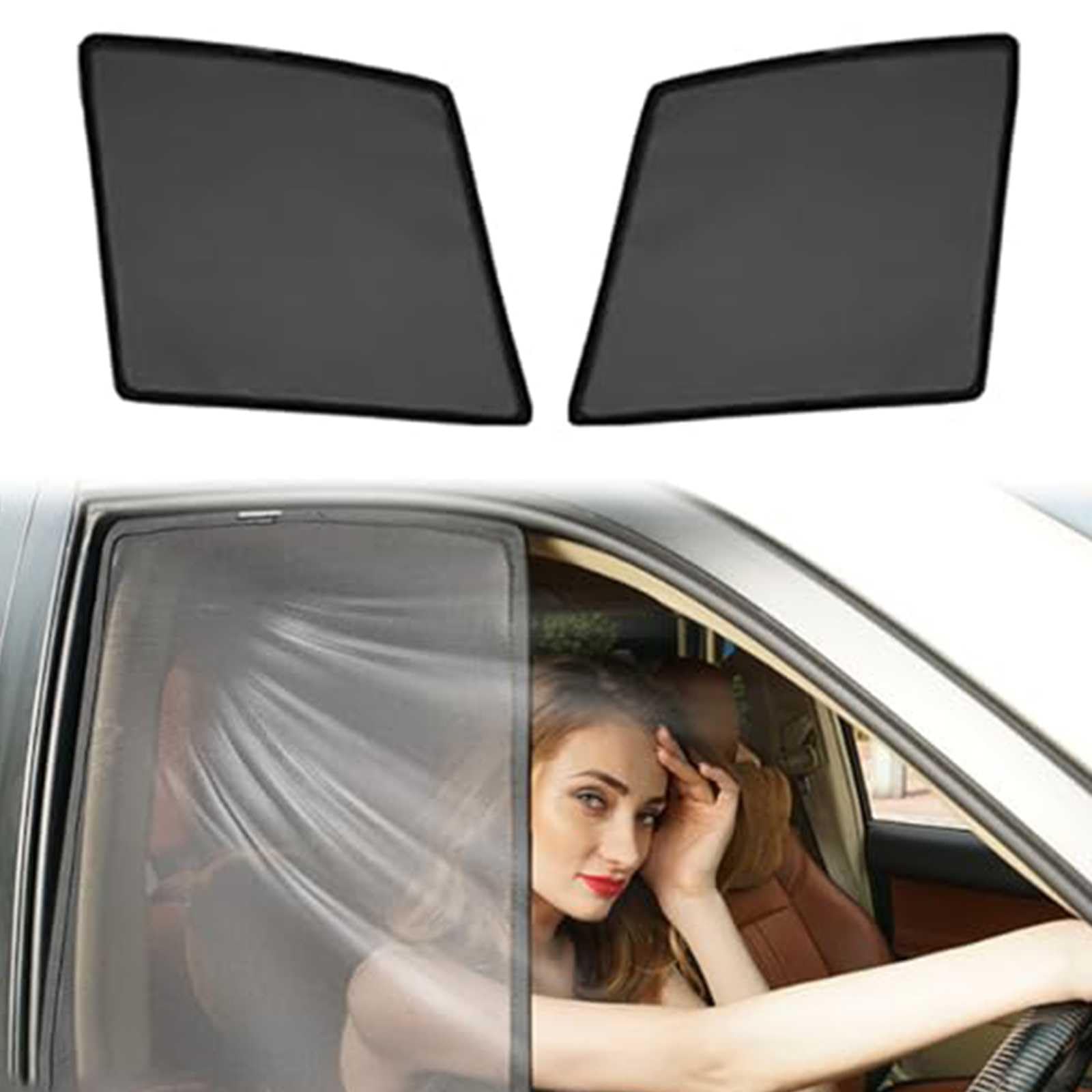 メッシュサンシェード 車用サンシェード トヨタ アルファード ヴェルファイア 30系 Alphard Vellfire 2015年〜2023年 車種専用 車窓日よけ 車 サイド 車用 サンシェード 夏日除け 車カーテン 車中泊 日除け 日焼け防止 UVカット カーシェード プライバシー保護 駐