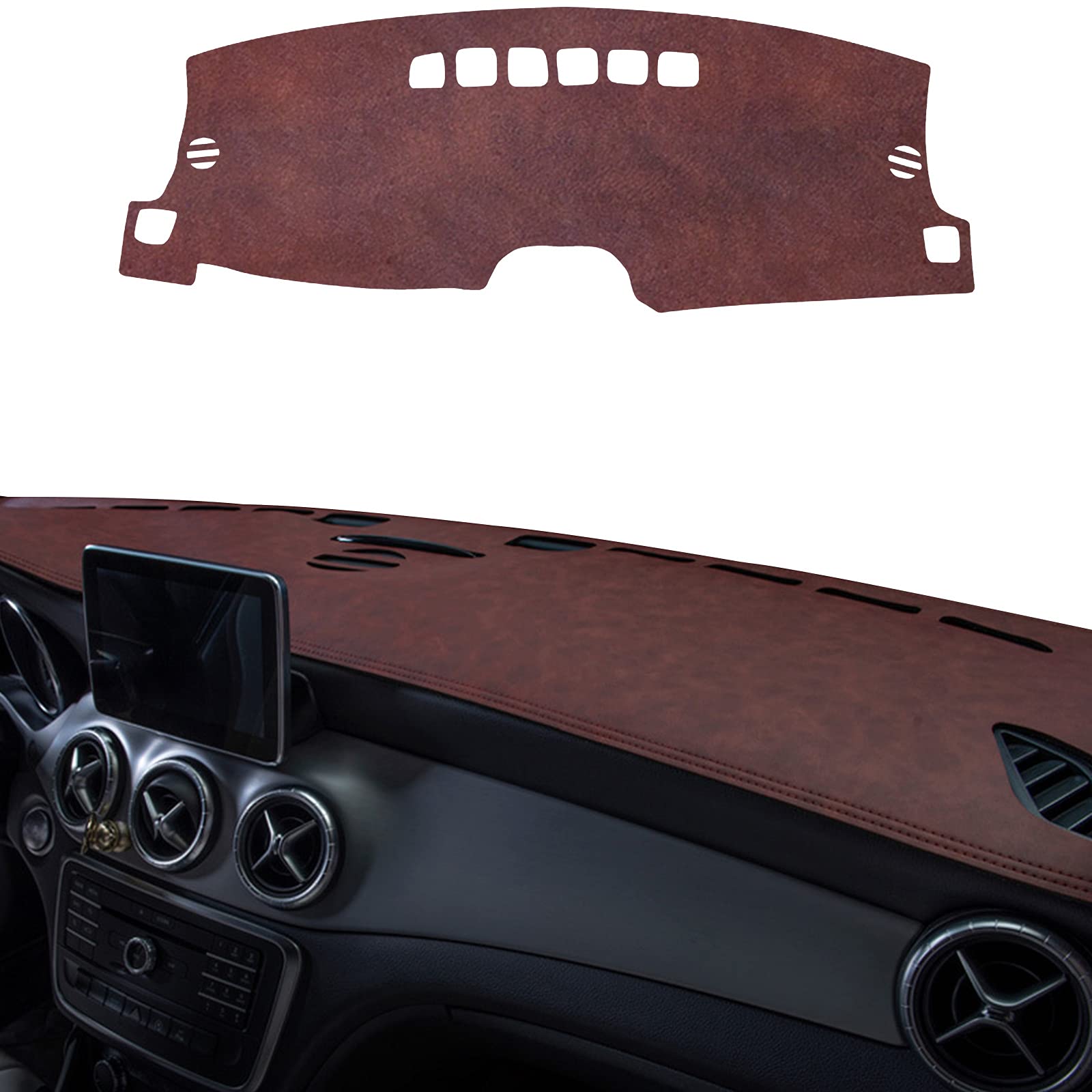 ジープコンパスMK49 2012-2017 /ジープパトリオットMK74 2010-2017ダッシュボードマット ダッシュボードカバー ダッシュボード インテリア アクセサリー 日焼け防止