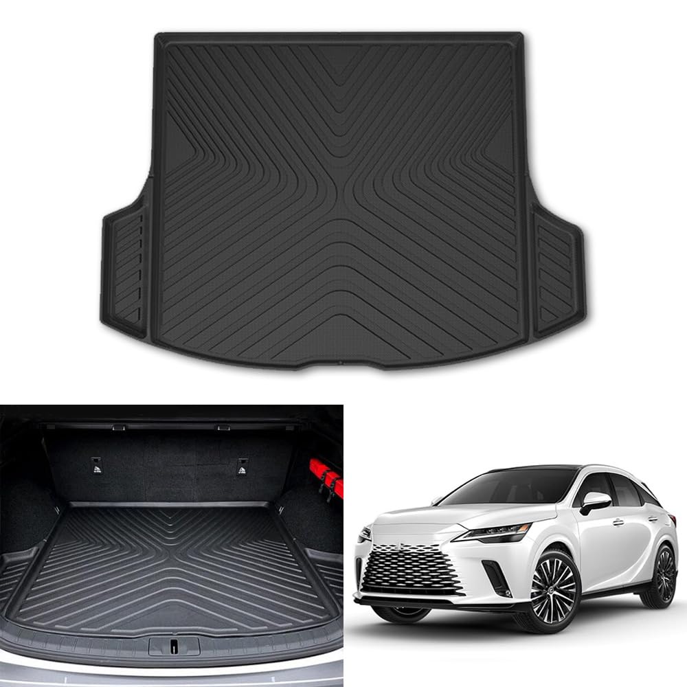 車用ラゲッジマット 折りたたみ式 レクサス RX 350 350h 450h+ 500h 10系 ALA10/ALH10型 （2022年11月〜現行） 車種専用設計 トランク マット ラゲッジカバー 防水 傷防止 滑り防止 水洗い 折り目なし 折り畳み式 簡単収納 内装パーツ 取付簡単