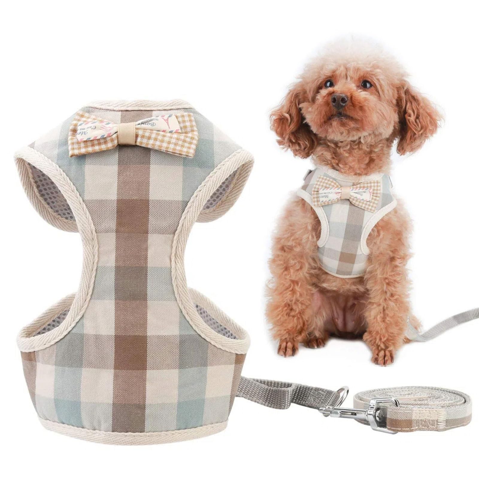 犬 ハーネス 小型犬 犬 胴輪 引っ張り防止 アタマを通さず 咳き込み軽減 サイズ調整可能 抜けない 通気..