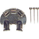 【即納対応・送料無料】額吊金具 3本針フック 安全荷重15kg 石膏ボード用<代引不可>